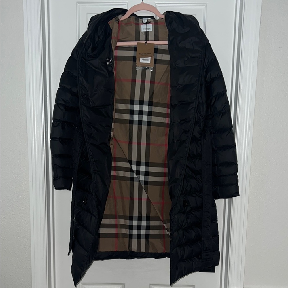 Burberry Coat Jacket Puffer Small
